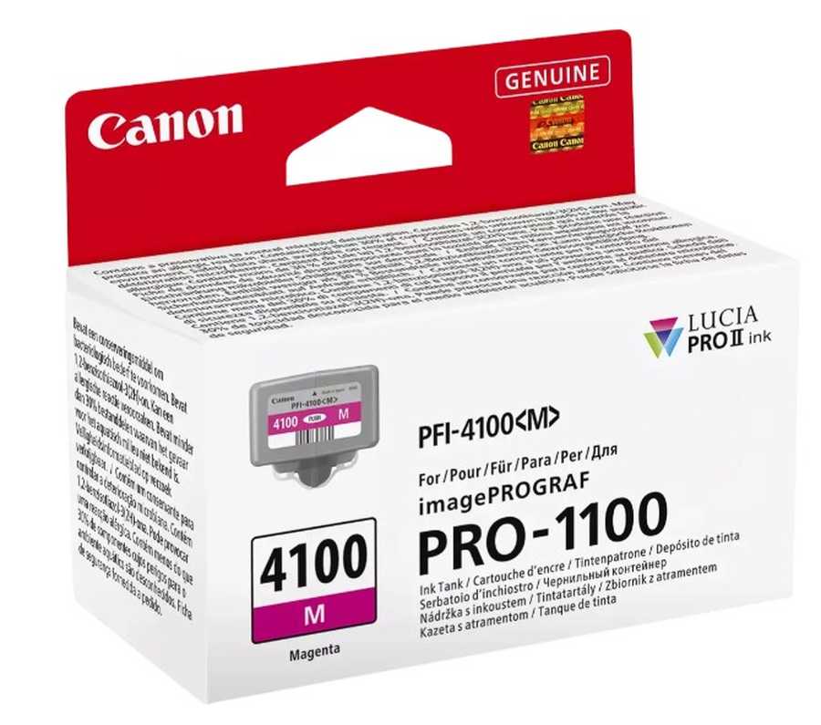 Image of Canon C4100M Druckerpatronen M - Canon PFI-4100M für z.B. Canon imagePROGRAF Pro -1100, Canon imagePROGRAF Pro -1100 GB