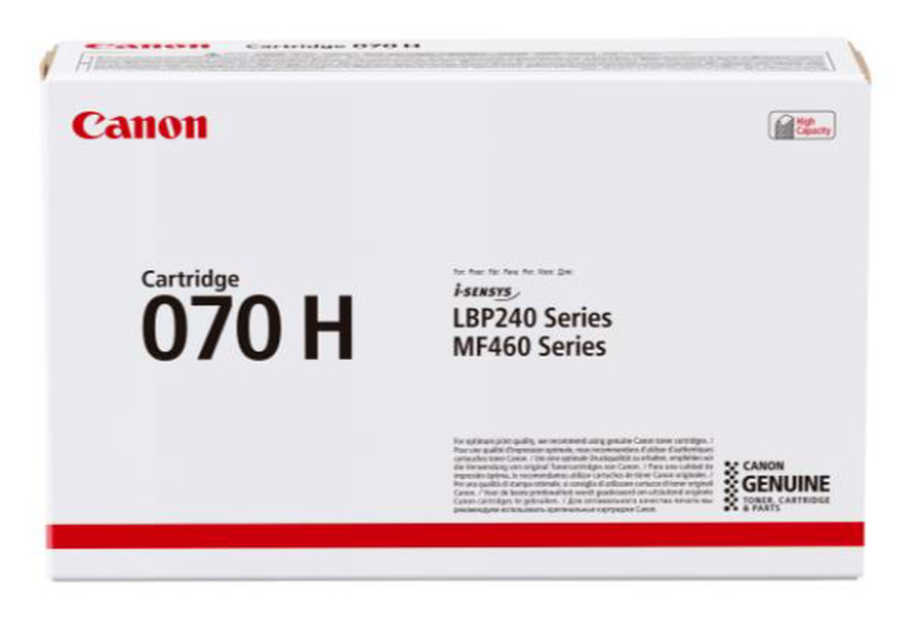 Image of Canon C070 Toner XL bk - Canon CRG 070H, 5639C002 für z.B. Canon imageCLASS MF -460, Canon iSENSYS LBP -240, Canon iSENSYS LBP -243 dw