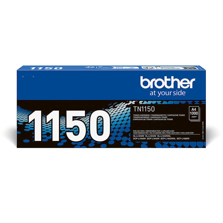 Image of Brother B1150 Druckerpatronen bk - Brother TN-1150 für z.B. Brother DCPL 1600, Brother DCPL 1640, Brother DCPL 1640 W, Brother DCPL 1640 W XL