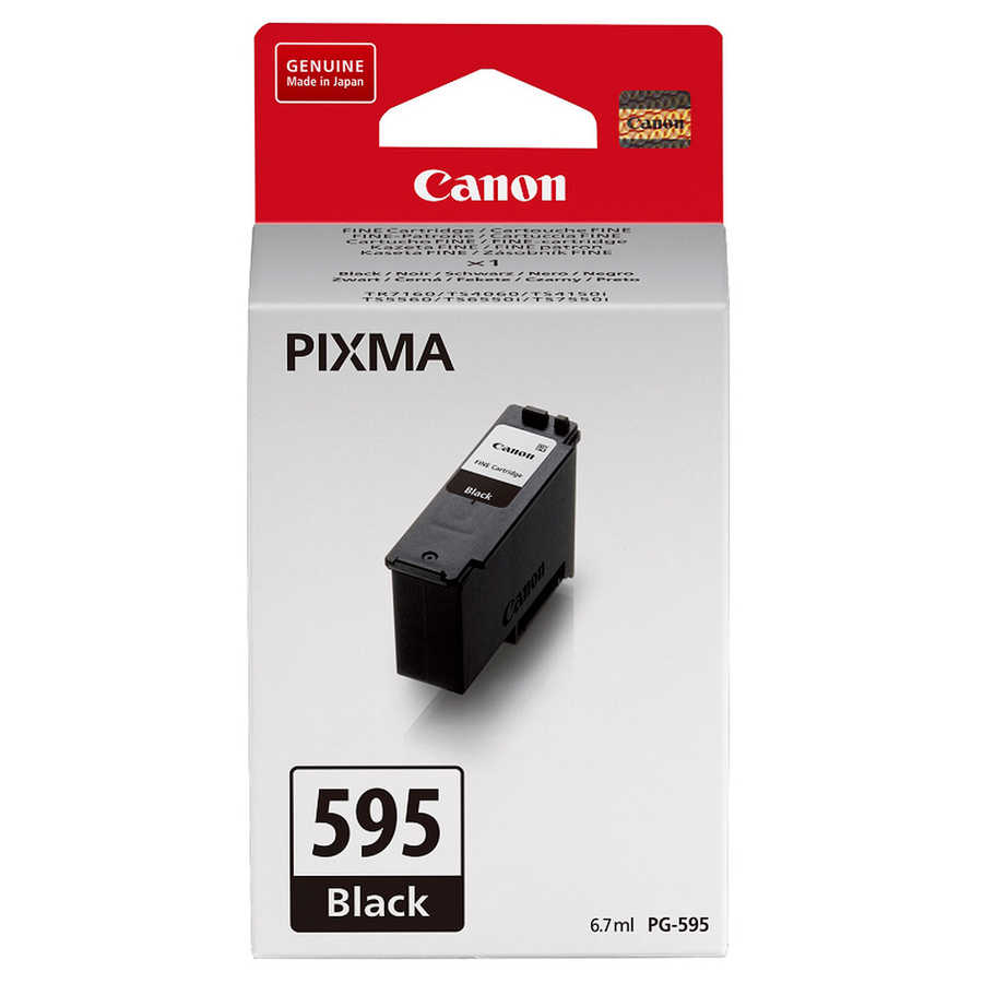 Image of Canon C595 Druckerpatronen black - Canon PG-595, 7171C001 für z.B. Canon Pixma TS 4150 i, Canon Pixma TS 4100, Canon Pixma TS 4140 i