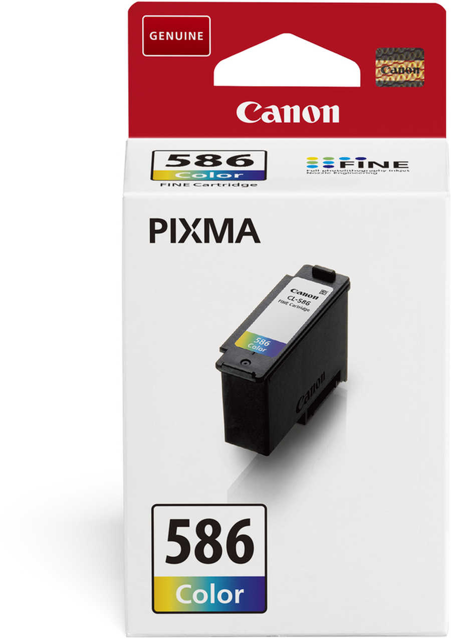 Image of Canon C586 Druckerpatronen color - Canon CL-586, 6227C001 für z.B. Canon Pixma TS 7750 i, Canon Pixma TS 4150 i, Canon Pixma TS 4100