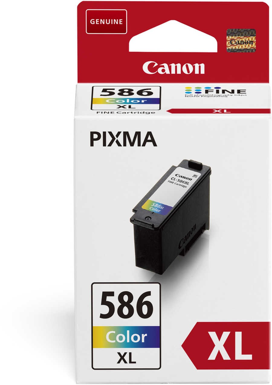 Image of Canon C586 Druckerpatronen XL color - Canon CL-586, 6226C001 für z.B. Canon Pixma TS 7750 i, Canon Pixma TS 4150 i, Canon Pixma TS 4100