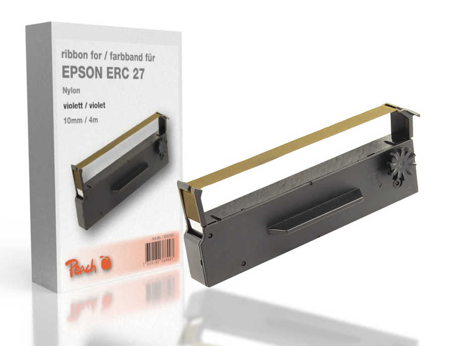 Image of Epson ERC 27, violett, Nylon, 10mm/4m, Ribbonbei 3ppp3 Peach online Shop