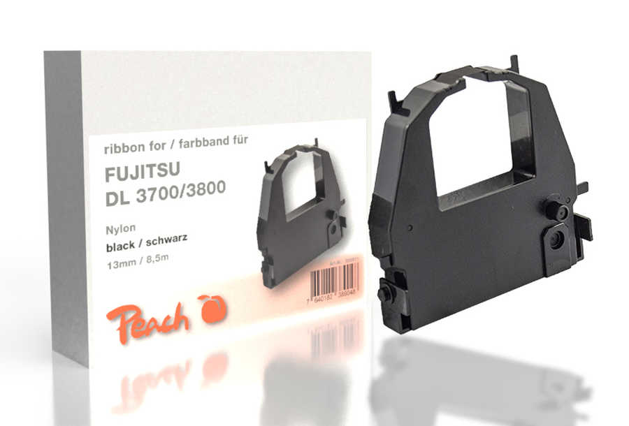 Image of Fujitsu DL 3700/3800, bk, Nylon,13mm/8,5m, Ribbonbei 3ppp3 Peach online Shop