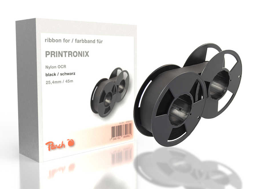 Image of Printronix P 300, bk, Nylon OCR, 25,4mm/45m,Ribbonbei 3ppp3 Peach online Shop