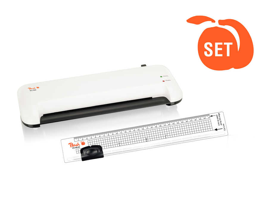 Image of Peach Vorteils-Set Premium Laminator PL750 + Trimmer PC100-04bei 3ppp3 Peach online Shop