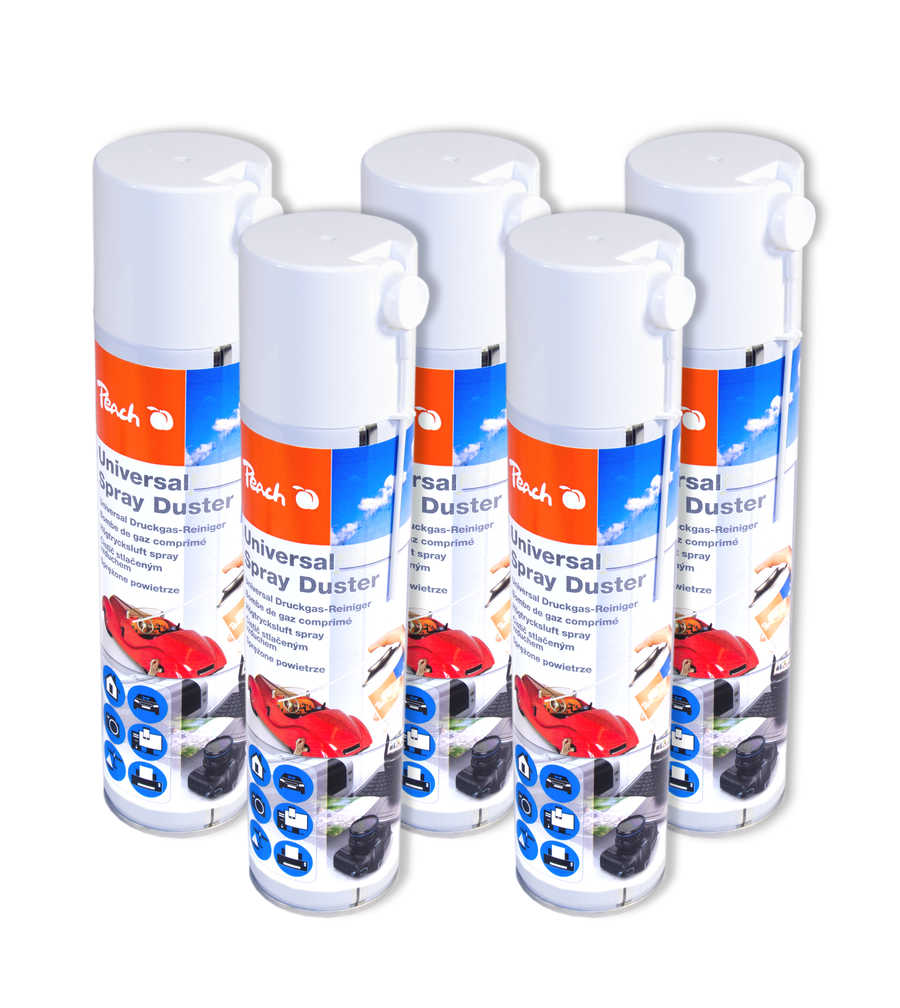 Peach Universal Druckgas Spray PA100, 5x 400 ml