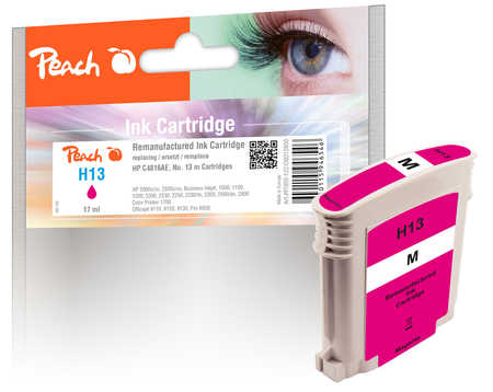 Peach HP 13 m Druckerpatrone ma ersetzt HP No. 13 m, C4816AE für z.B. HP Business InkJet 1000, HP OfficeJet Pro K 850, HP OfficeJet Pro K 850 DN