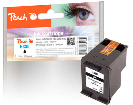 Image of Peach H336 Druckkopf bk ersetzt HP No. 336, C9362E für z.B. HP DeskJet 5400, HP DeskJet 5420 V, HP DeskJet 5432, HP DeskJet 5440, HP DeskJet 5440 XIbei 3ppp3 Peach online Shop