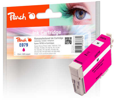 Peach Tintenpatrone magenta kompatibel zu Epson T0793