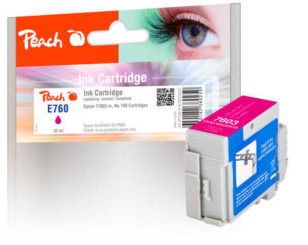 Peach E760 Druckerpatrone ma ersetzt Epson T7603M, C13T76034010 für z.B. Epson SureColor SCP 600
