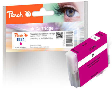 Peach E324 Druckerpatrone ma ersetzt Epson T3243M, C13T32434010 für z.B. Epson SureColor SCP 400
