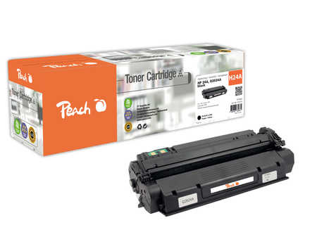 Peach HP 24 A Toner bk ersetzt HP No. 24A, Q2624A für z.B. HP LaserJet 1150