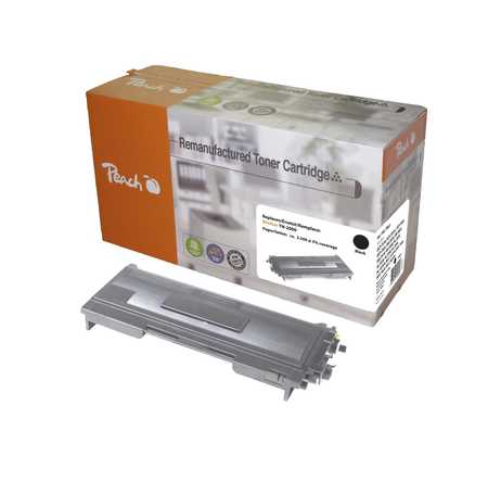 Peach B2000 Toner bk ersetzt Brother TN-2000 für z.B. Brother DCP -7010, Brother DCP -7010 L, Brother DCP -7020, Brother