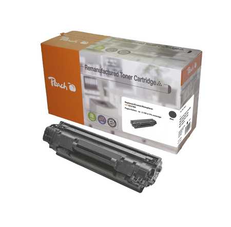 Peach HP 78 ABK Toner bk ersetzt HP No. 78A BK, CE278A für z.B. HP LaserJet P 1566, HP LaserJet P 1567, HP LaserJet P 15