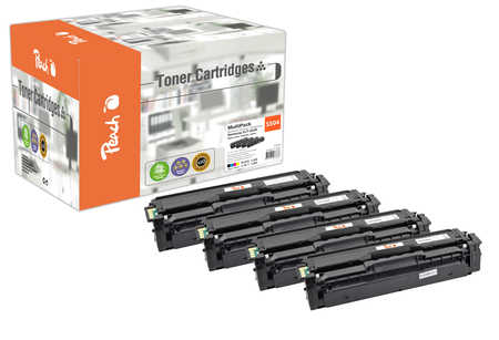 Peach S504 4 Toner (bk, c/m/y) ersetzt Samsung CLT-P504C, SU400A für z.B. Samsung CLP -410, Samsung CLP -415 N, Samsung 