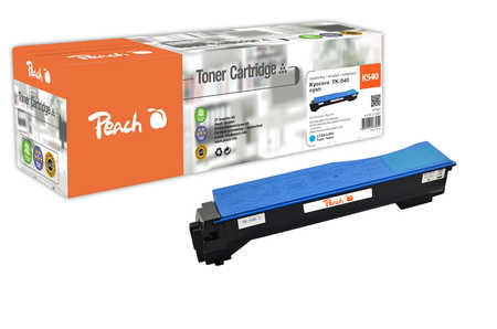 Peach K540 C Toner cy ersetzt Kyocera TK-540C für z.B. Kyocera FSC 5100 DN