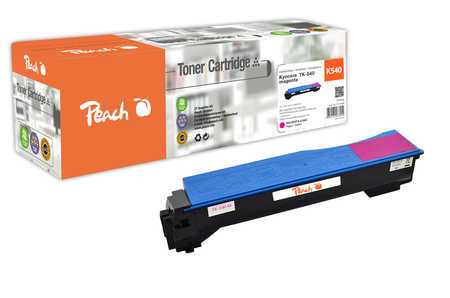 Peach K540 M Toner ma ersetzt Kyocera TK-540M für z.B. Kyocera FSC 5100 DN