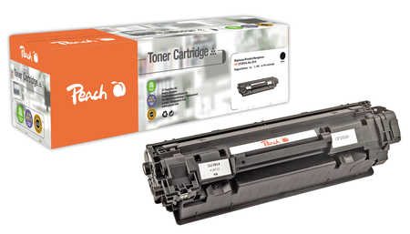 Peach HP 83 A Toner bk ersetzt HP No. 83A, CF283A für z.B. HP LaserJet Pro MFP M 120, HP LaserJet Pro MFP M 125 a, HP La