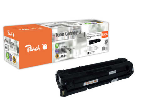 Peach S506 Toner XL bk ersetzt Samsung CLT-K506L/ELS, SU171A für z.B. Samsung CLP -680, Samsung CLP -680 DW, Samsung CLP