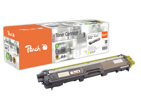 Peach B241 Y Toner ye ersetzt Brother TN-241Y für z.B. Brother DCP -9020 CDW, Brother HL -3140 CW, Brother HL -3150 CDN,