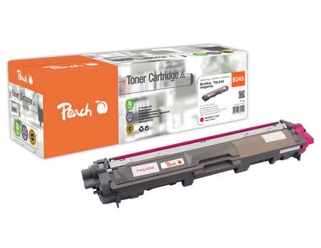 Peach B245 M Toner XL ma ersetzt Brother TN-245M für z.B. Brother DCP -9020 CDW, Brother HL -3140 CW, Brother HL -3150 C