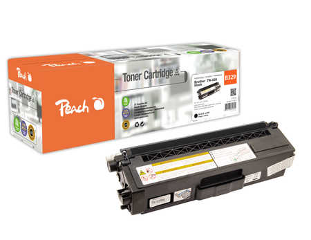 Peach B329 BK Toner XL bk ersetzt Brother TN-329BK für z.B. Brother DCPL 8450 CDW, Brother HLL 8350 CDW, Brother HLL 835