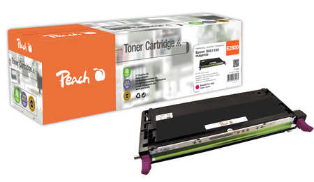 Image of Peach E2800 Toner ma ersetzt Epson C13S051159 für z.B. Epson Aculaser C 2800, Epson Aculaser C 2800 DN, Epson Aculaser C 2800 DTN