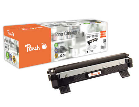 Peach B1030 Toner bk ersetzt Brother TN-1030, TN-1050 für z.B. Brother DCP -1510, Brother DCP -1510 E, Brother DCP -1512