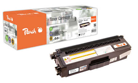 Peach B421 BK Toner bk ersetzt Brother TN-421BK für z.B. Brother MFCL 8690 CDW, Brother DCPL 8410 CDN, Brother HLL 8260 