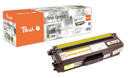 Peach B421 Y Toner ye ersetzt Brother TN-421Y für z.B. Brother MFCL 8690 CDW, Brother DCPL 8410 CDN, Brother HLL 8260 CD