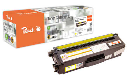 Peach B423 Y Toner XL ye ersetzt Brother TN-423Y für z.B. Brother MFCL 8690 CDW, Brother DCPL 8410 CDN, Brother HLL 8260