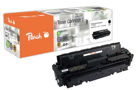 Image of Peach H410ABK Tonermodul bk ersetzt HP No. 410A BK, CF410A für z.B. HP Color LaserJet Pro M 452 nw, HP Color LaserJet Pro MFP M 477 fdwbei 3ppp3 Peach online Shop