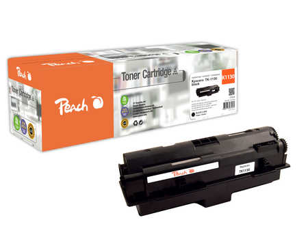 Peach K1130 Toner bk ersetzt Kyocera TK-1130 für z.B. Kyocera ECOSYS M 2030 dn, Kyocera ECOSYS M 2030 dn PN, Kyocera ECO