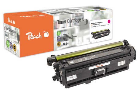 Image of Peach H508XM Tonermodul XL ma ersetzt HP No. 508X M, CF363X für z.B. HP Color LaserJet Enterprise M 553, HP Color LaserJet Mangaged Flow MFP M 577 cmbei 3ppp3 Peach online Shop