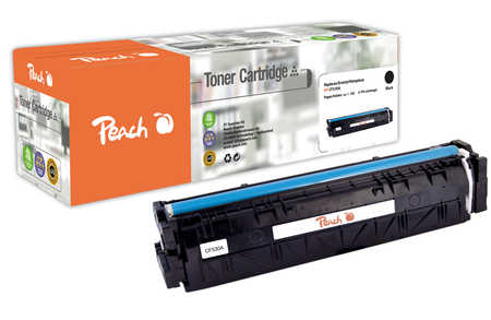 Image of Peach H205ABK Tonermodul bk ersetzt HP No. 205A BK, CF530A für z.B. HP Color LaserJet Pro MFP M 181 fw, HP Color LaserJet Pro MFP M 180 fndwbei 3ppp3 Peach online Shop