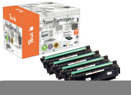 PEACH H040H 5 Toner XL (2*bk, c/m/y) ersetzt Canon CRG-040H, 0461C002*2, 0459C002, 0457C002, 0455C002 für z.B. Canon ISe